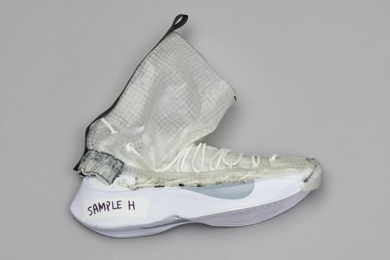 virgil abloh nike off-white off white figures of speech museum of contemporary art chicago mca collab prototype samples air force 1 design an array of air jordan zoom terra kiger air max vapormax vapor street flyknit waffle racer deconstructed