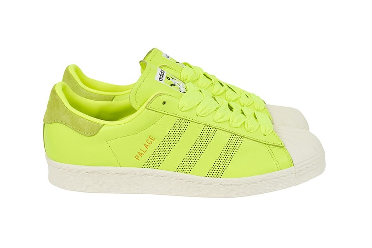 Palace x adidas Originals Unveil New Neon Green Superstar Trainers