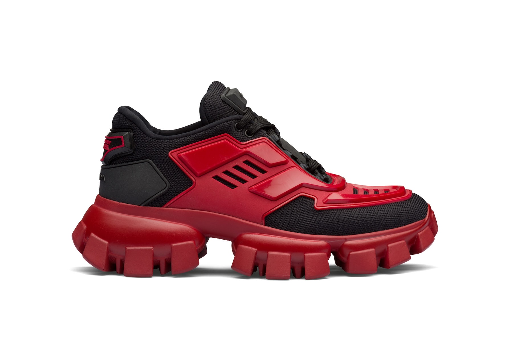 Prada Cloudbust Thunder Chunky Sneaker Release Yellow Red Black White Dad Shoe Fall Winter Trainer Luxury Price Drop Date 