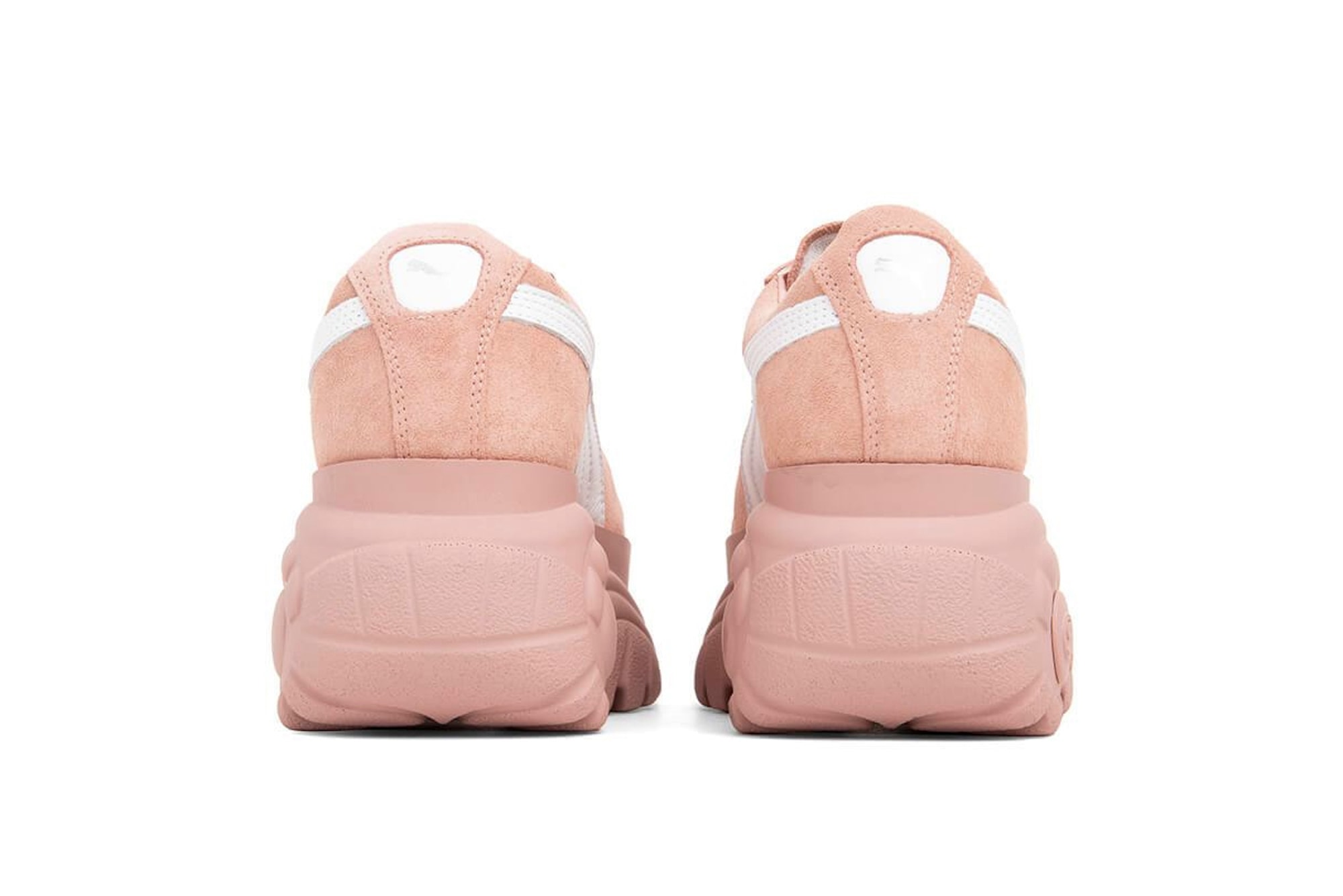 PUMA x Buffalo London Platform Suede Sneakers Pink Beige Release Date Where to Buy Platform Puma Shoe Trainer