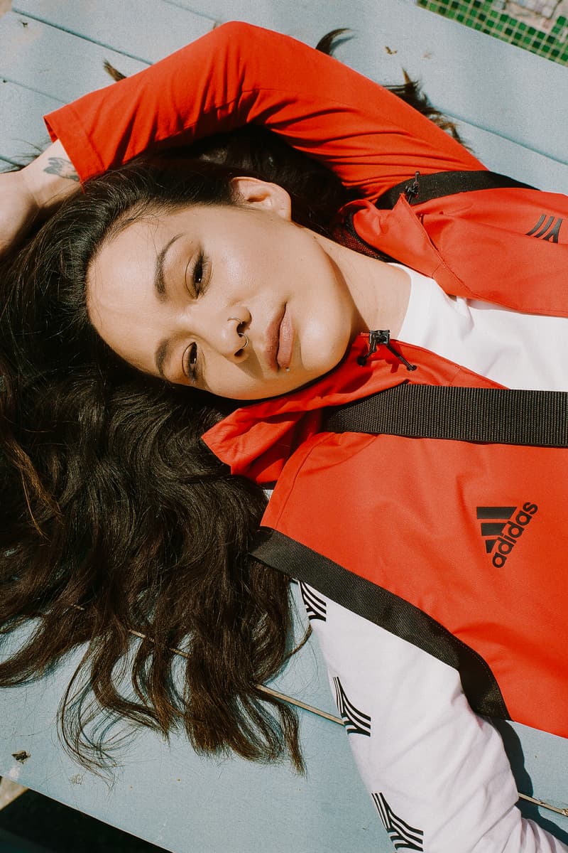 RemixedByTal x adidas Tango League Collection Jacket Red Black