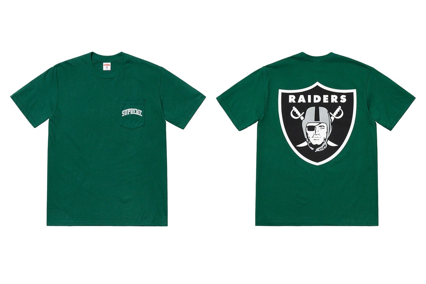 Supreme x NFL Spring Raiders ’47 Collection Release Date Collection Full Look Pieces Shorts Logo Drop