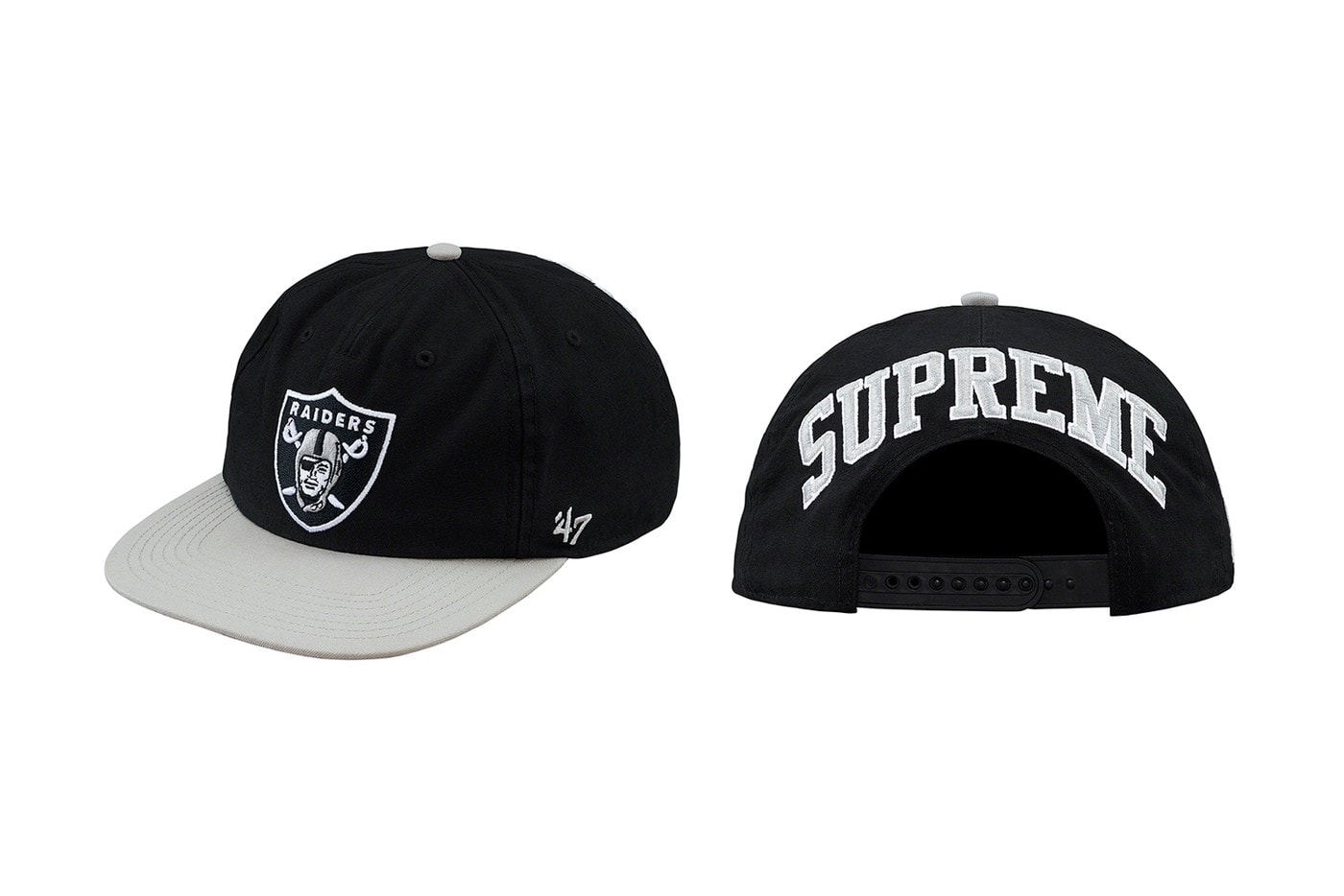 Supreme x NFL Spring Raiders ’47 Collection Release Date Collection Full Look Pieces Shorts Logo Drop