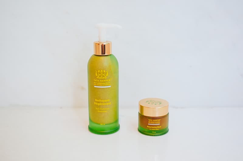 tata harper organic natural skincare hack cleanser mask exfoliant review beauty