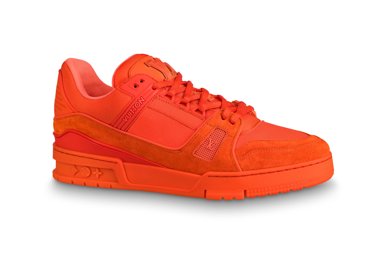 Virgil Abloh Louis Vuitton MCA Chicago Pop Up Collection Sneaker Orange