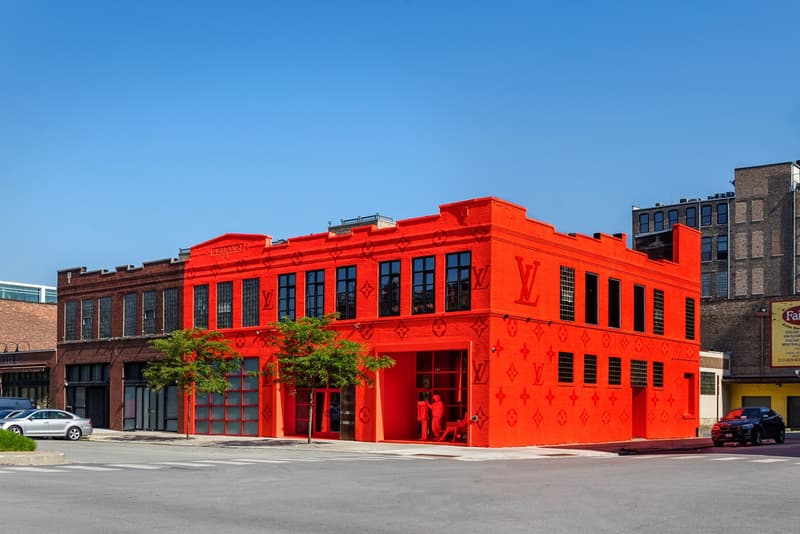 Virgil Abloh Louis Vuitton Chicago Residency Orange