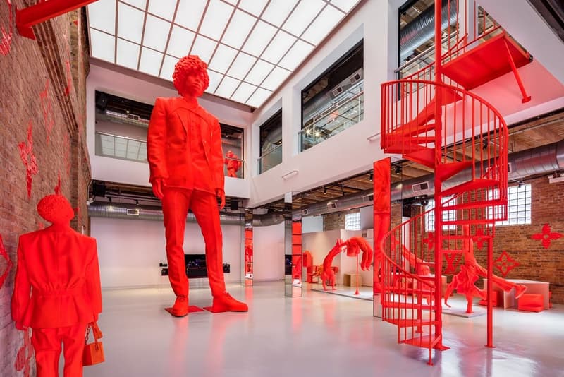 Virgil Abloh Louis Vuitton Chicago Residency Orange
