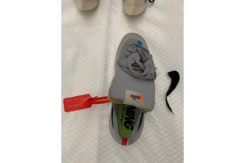 Virgil Abloh MCA Chicago Off White Nike Samples Grey