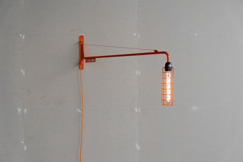 Virgil Abloh x Vitra Art Exhibition Chair Lamp Orange