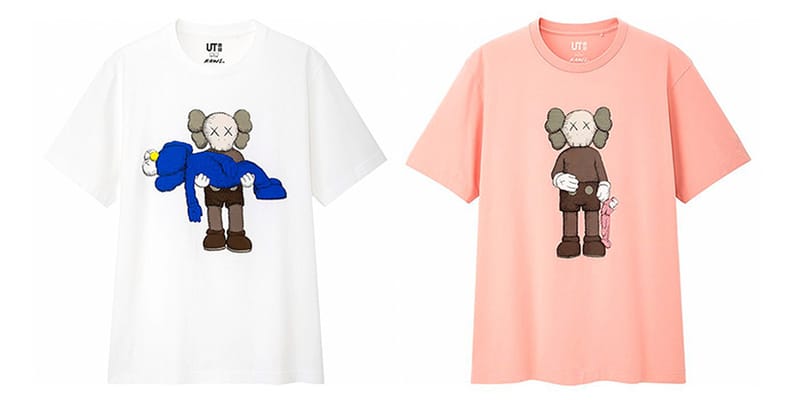 Pink Color 2018 KAWS HOLIDAY COMPANION Collection T-SHIRT