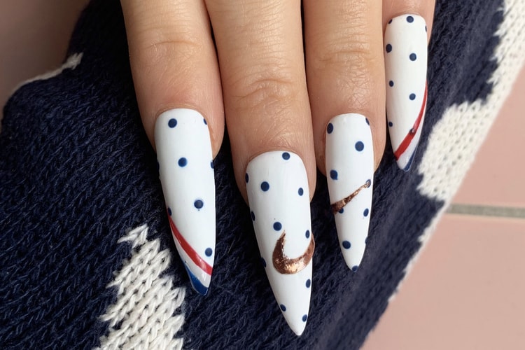 This Graphic Nail Art Was Inspired by the Women's World Cup Kits