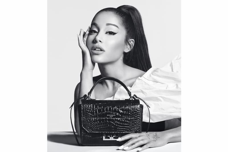 givenchy ariana grande fall winter campaign clare waight keller 