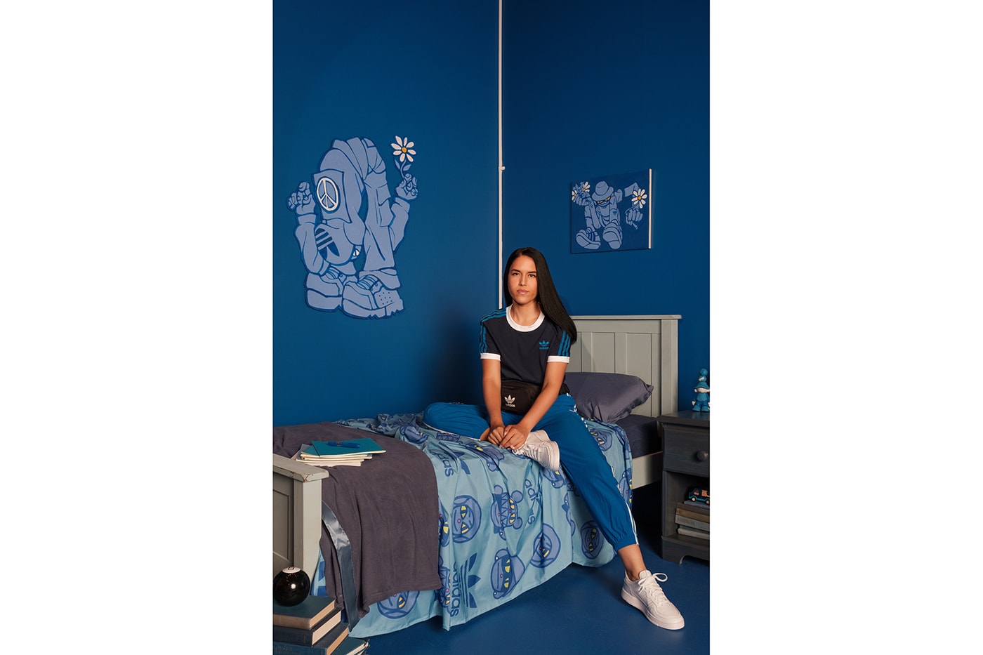 adidas adicolor canada vanessa cesario apparel footwear accessories collection artists art