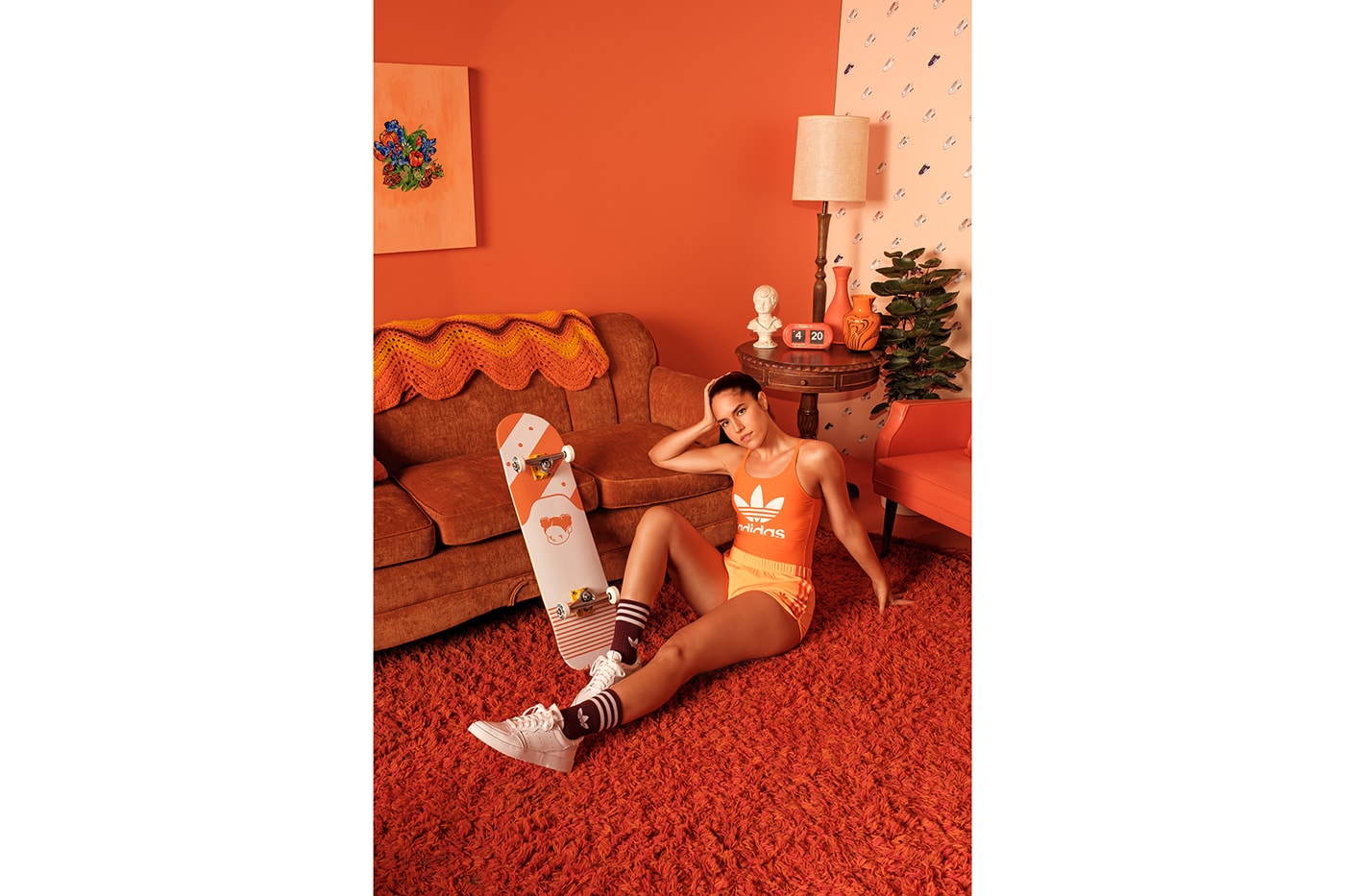 adidas adicolor canada vanessa cesario apparel footwear accessories collection artists art