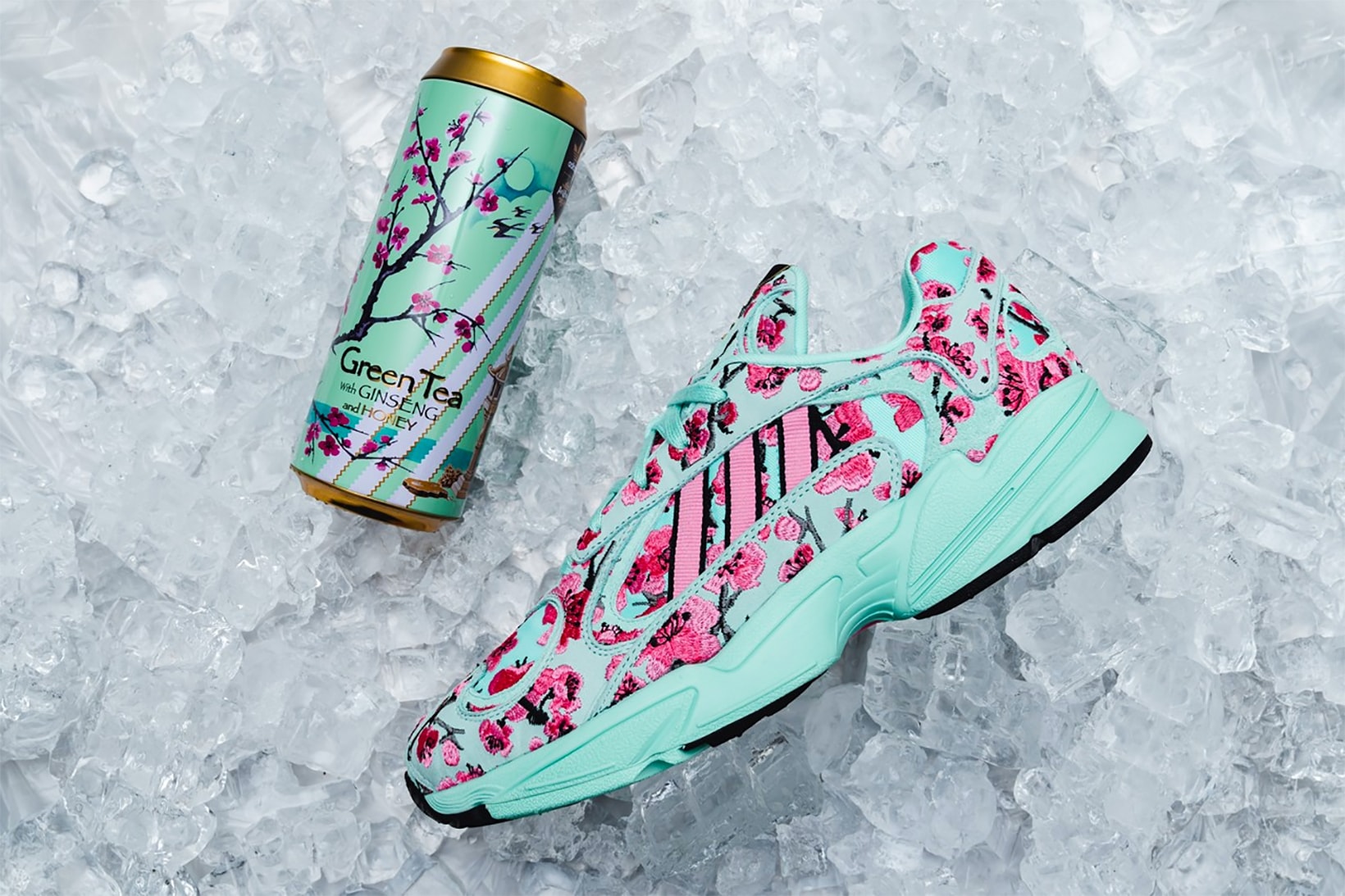 adidas originals arizona ice tea 99 cent price sneakers new york city pop up