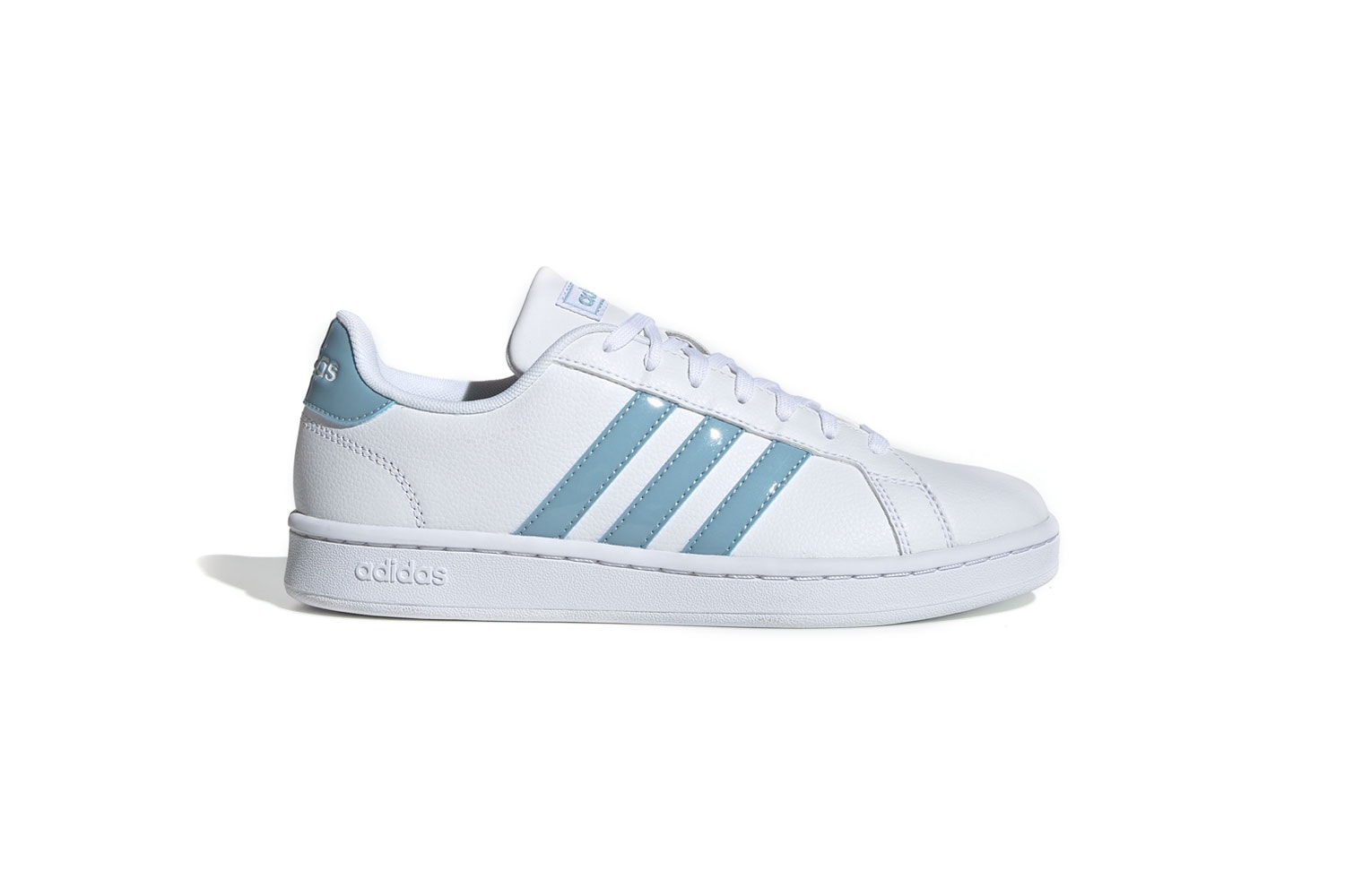 adidas grand court shoes blue sneakers three stripes footwear drop release new 