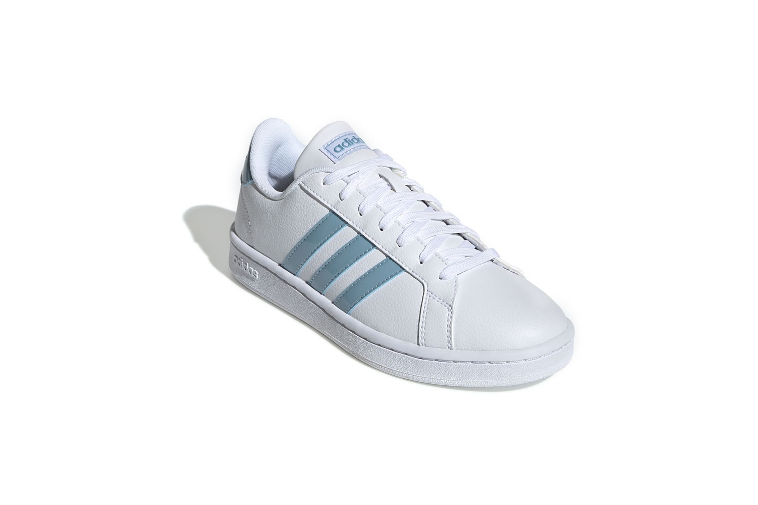 adidas grand court shoes blue sneakers three stripes footwear drop release new 