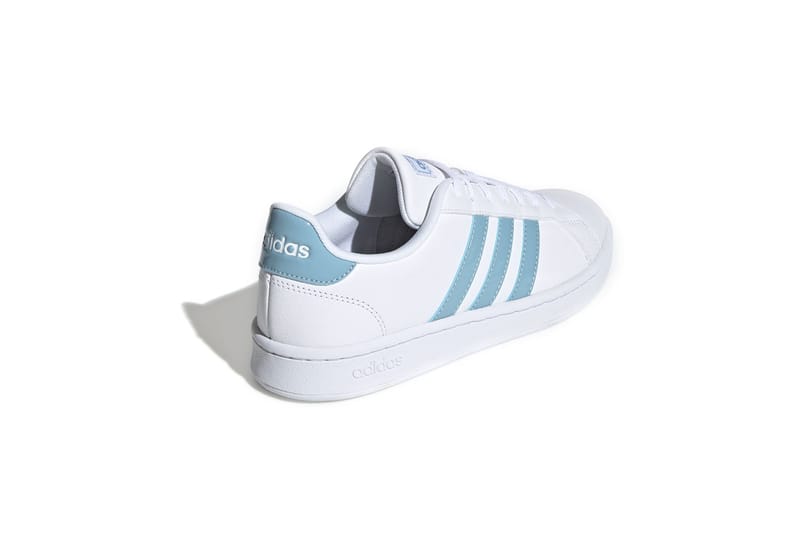 adidas grand court shoes blue