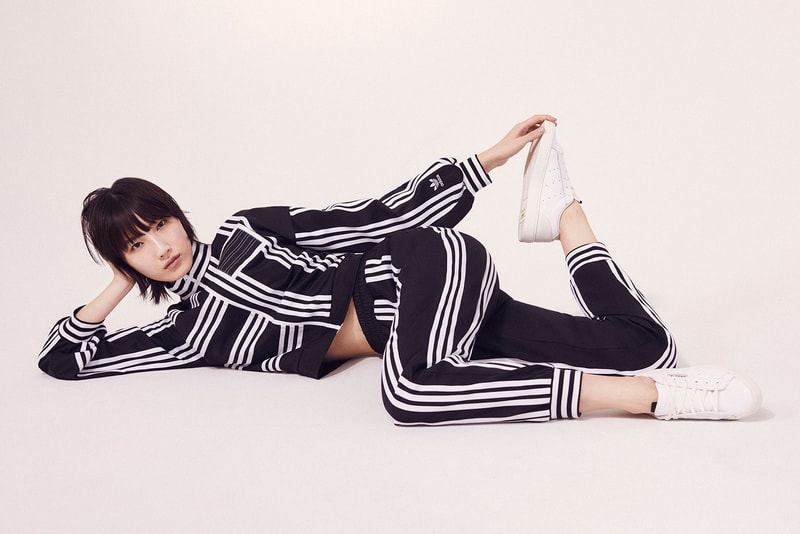 adidas originals ji won choi collab drop release tracksuit pants trousers bikini swimsuit interview designer korea 