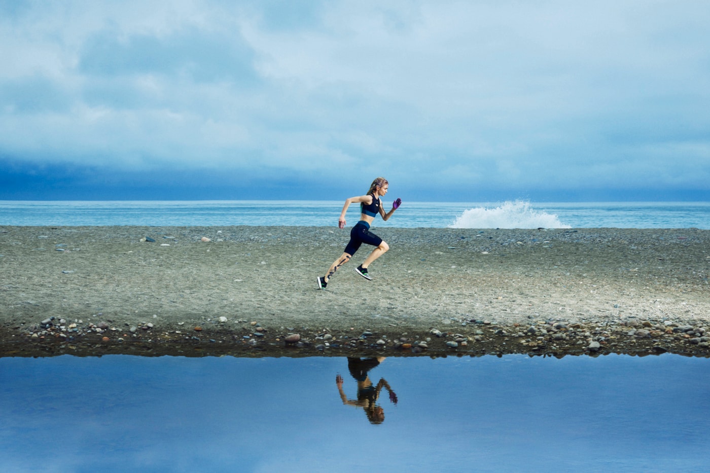 adidas by stella mccartney fall winter grimes ultraboost campaign collection sustainability