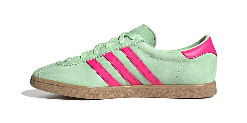 neon green adidas trainers