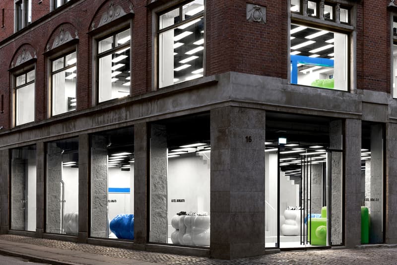 axel arigato new flagship store opening copenhagen denmark max svardh