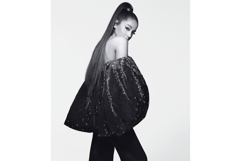 givenchy ariana grande fall winter campaign clare waight keller 