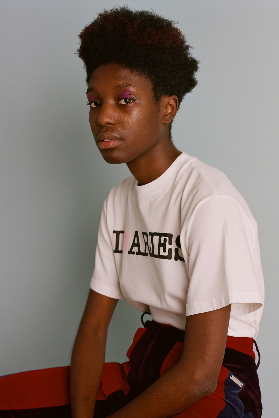 aries fall/winter 2019 collection white t-shirt
