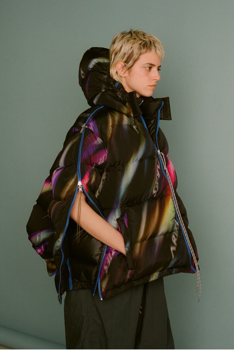 aries fall/winter 2019 collection puffer jacket