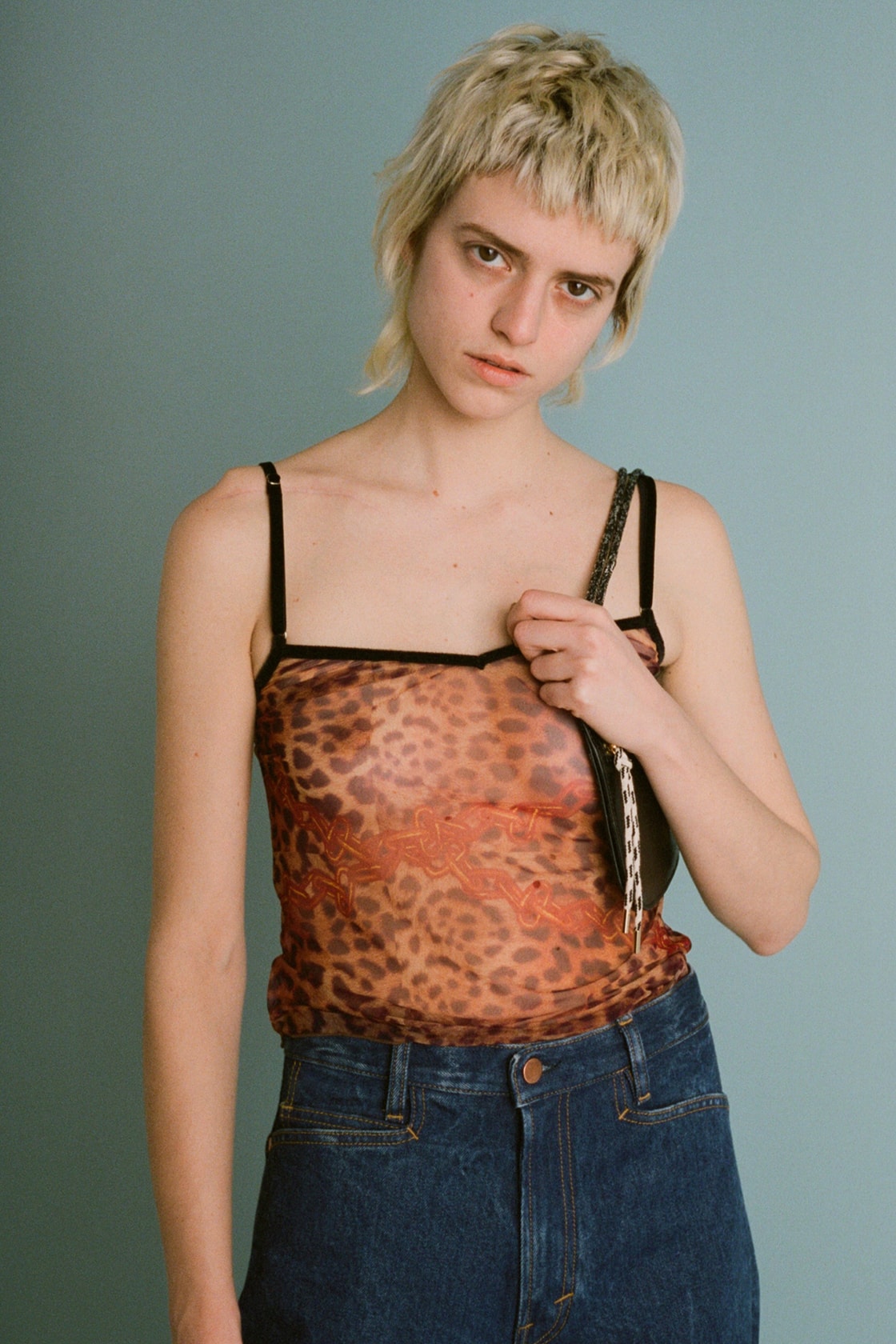 aries fall/winter 2019 collection leopard print tank