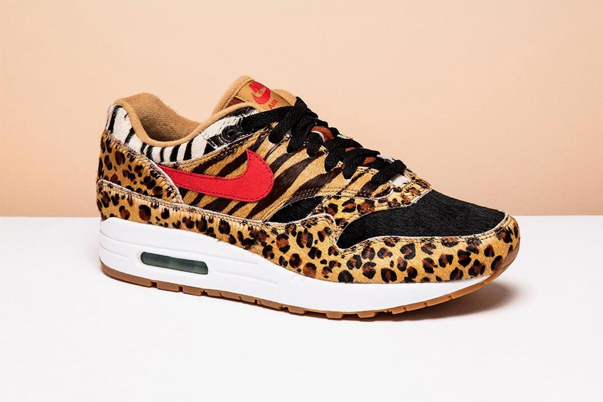 Nike Air Max 1 Atmos Animal 3.0 Sneaker Release Date Teaser First Look Leopard Zebra Cow Print Trainer Shoe Footwear
