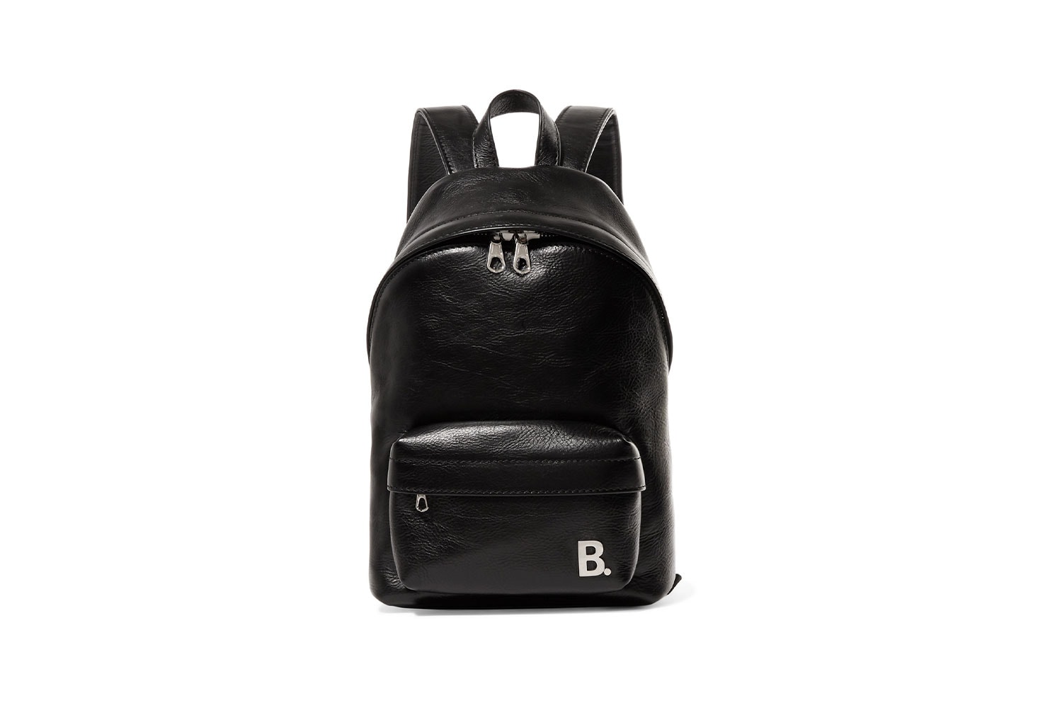 balenciaga backpack bag mini xxs all-black leather daily demna gvasalia