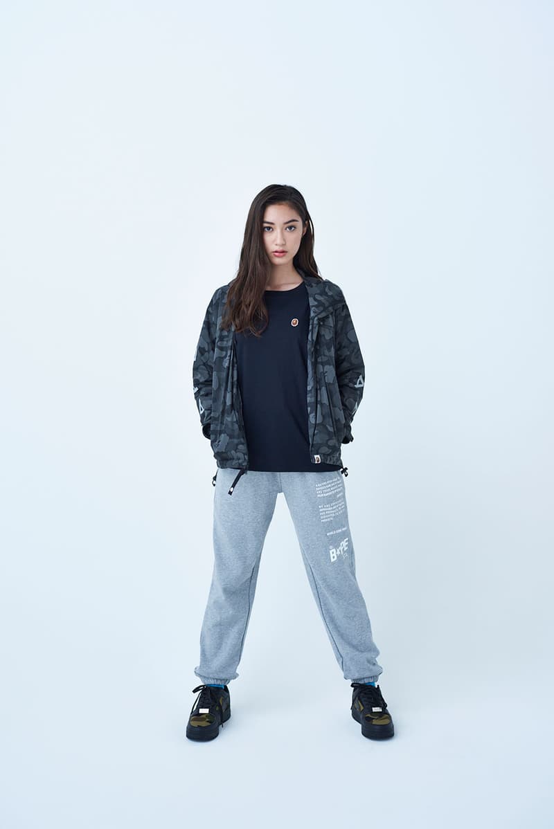 bape fall winter lookbook sweatshirt hoodie jumper shirt