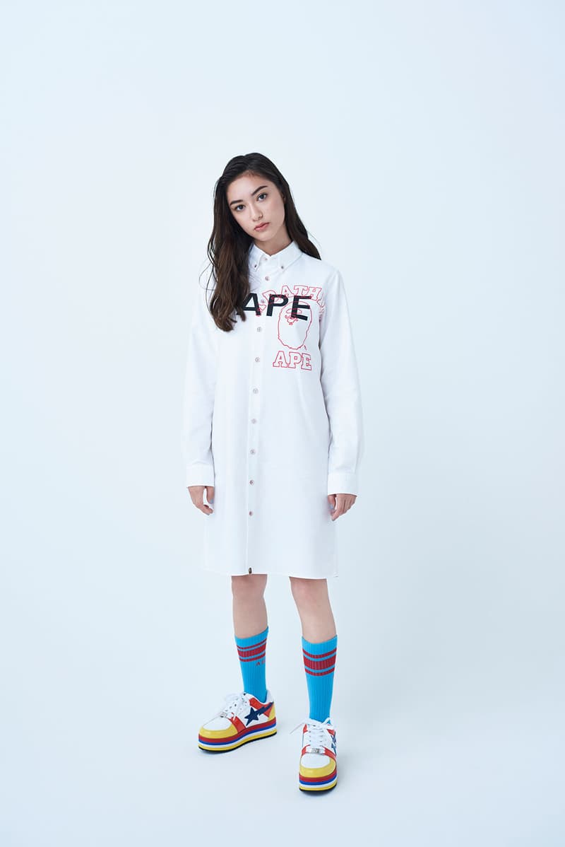 bape fall winter lookbook sweatshirt hoodie jumper shirt