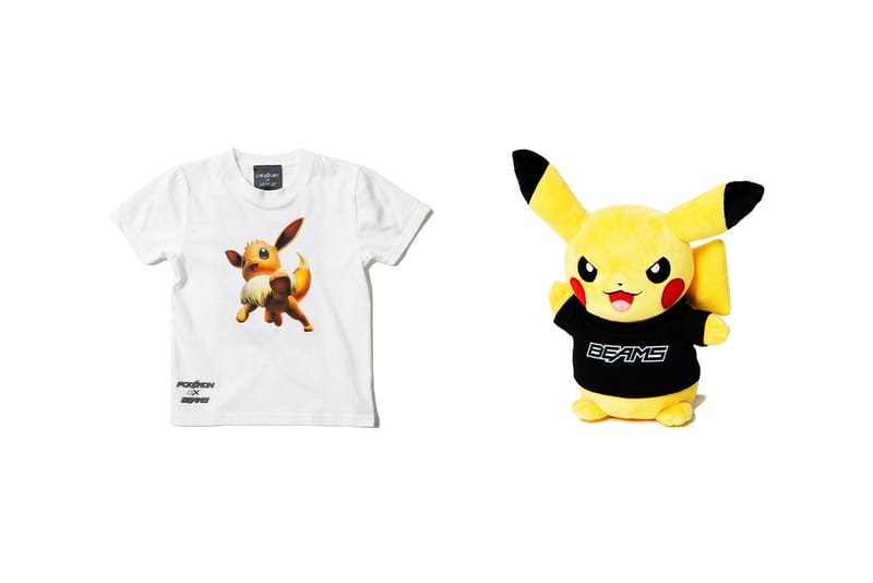 BEAMS & Pokémon Trading Card Game Release T-Shirts, Plushies and More