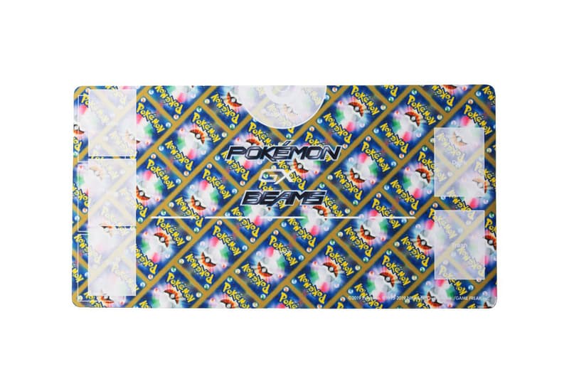 beams pokemon trading card game playing mat