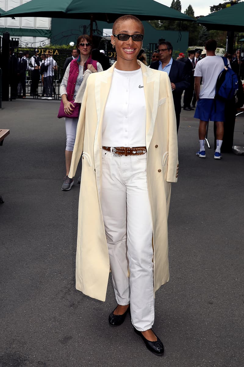 Best Celebrity Looks Wimbledon 2019 Janelle Monáe Maisie Williams Leomie Anderson Maya Jama Adwoa Aboah Nicole Richie Rina Sawayama