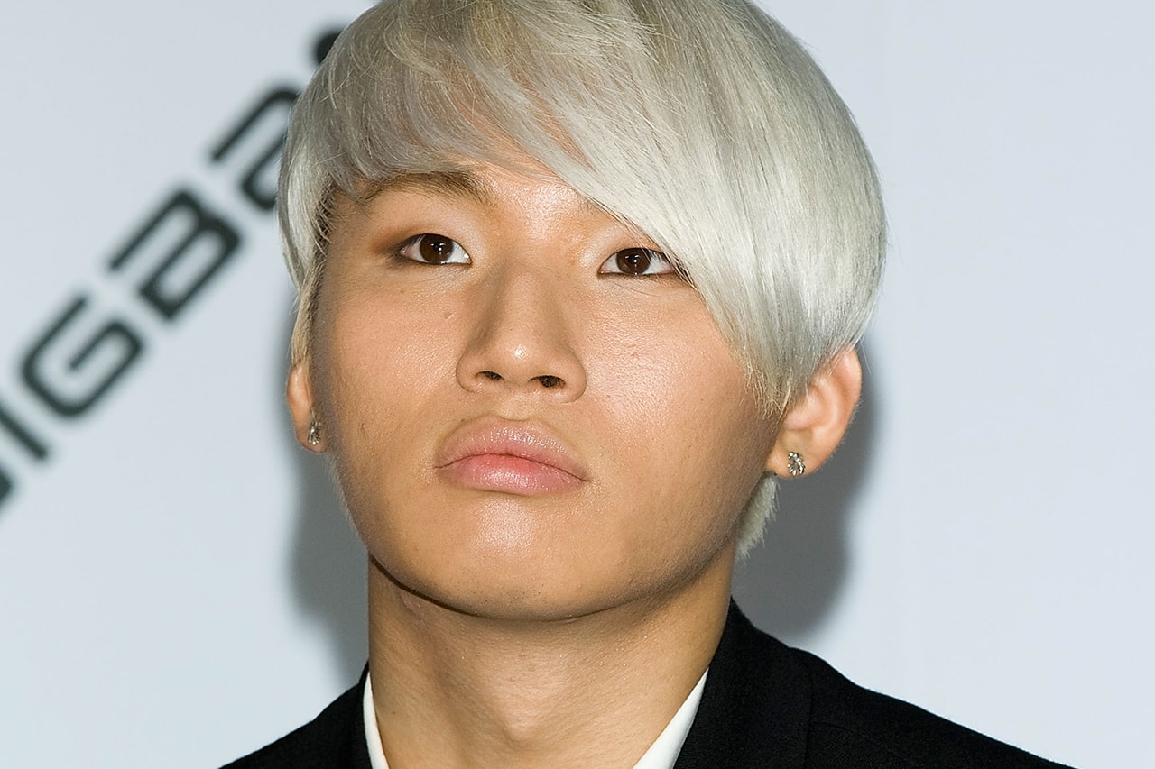 Big Bang Daesung K-pop boy band group YG Entertainment Korea South Seoul Korean 2012 White Blonde Hair