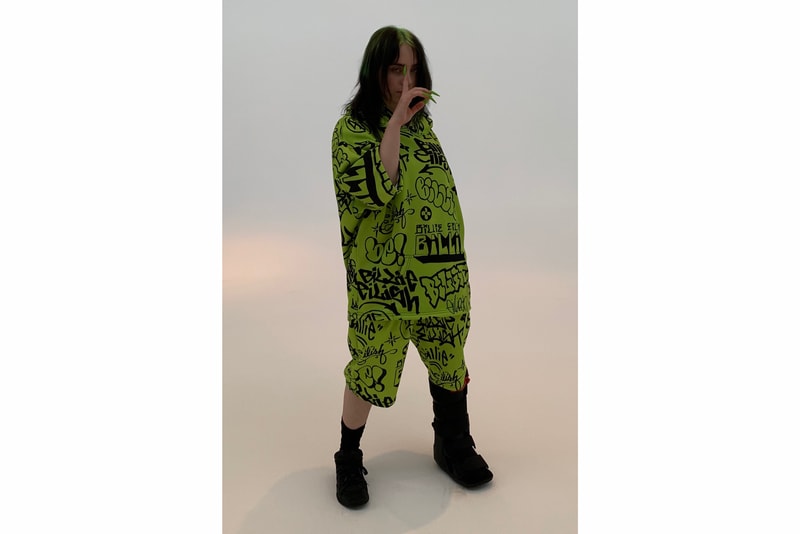 Billie Eilish Freak City Capsule Collection Tee Graffiti 