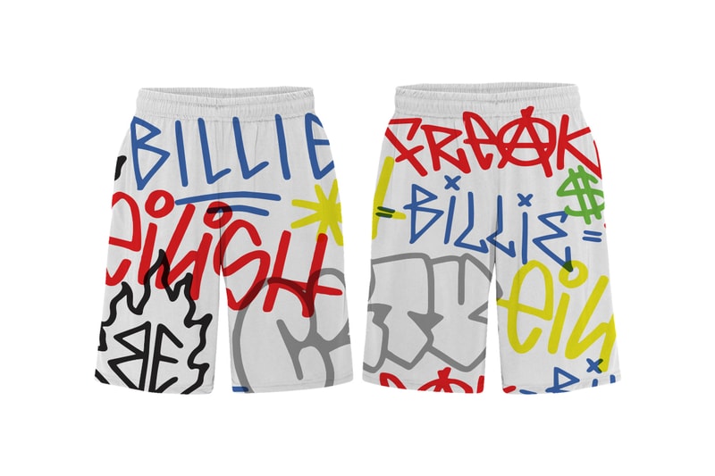 Billie Eilish Freak City Capsule Collection Tee Graffiti 