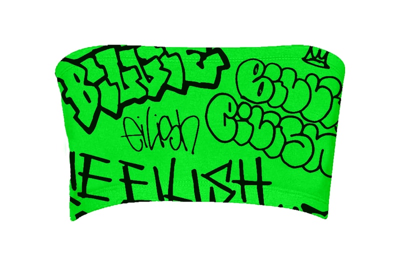 Billie Eilish Freak City Capsule Collection Tee Graffiti 