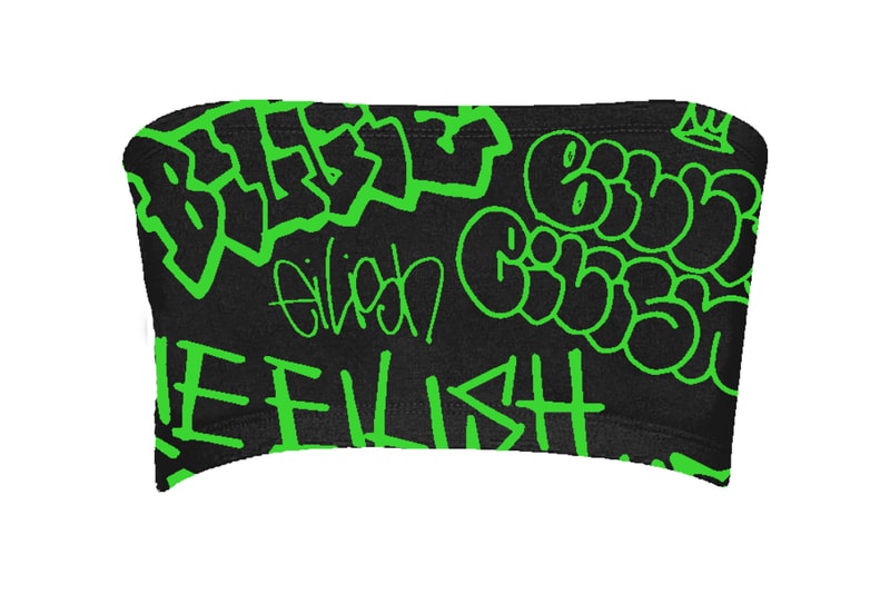Billie Eilish Freak City Capsule Collection Tee Graffiti