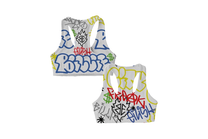 Billie Eilish Freak City Capsule Collection Tee Graffiti