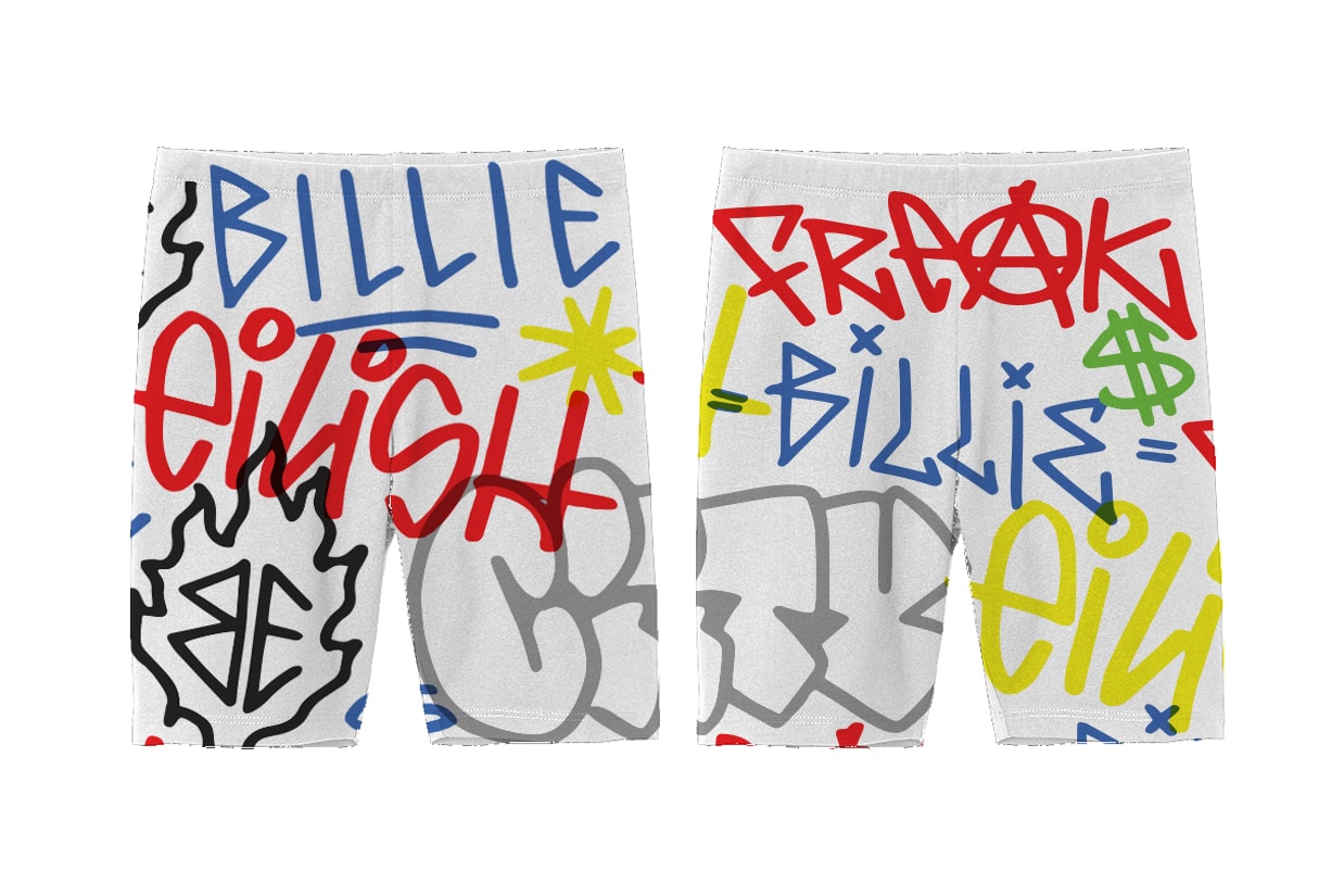 Billie Eilish Freak City Capsule Collection Tee Graffiti 