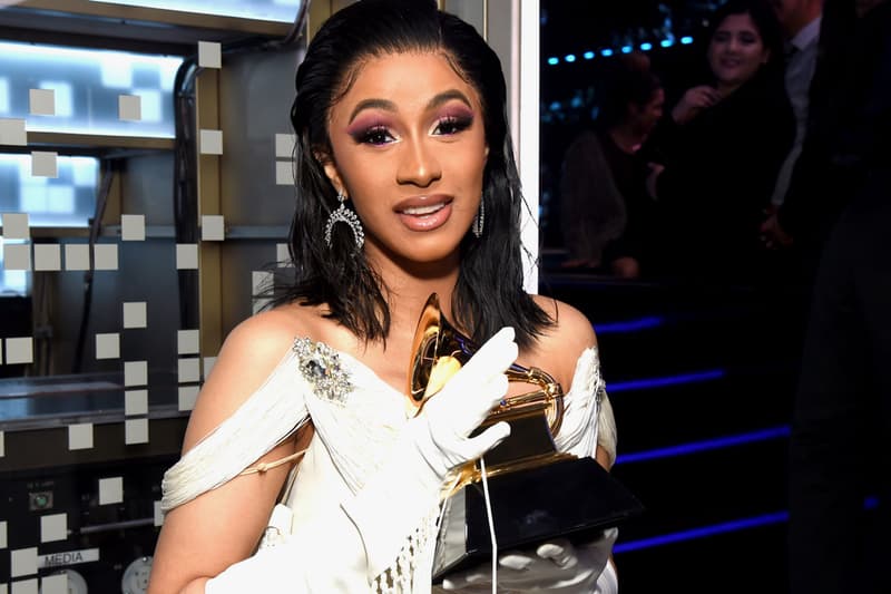 cardi b grammy award winner okurrr trademark request gets denied clothing line