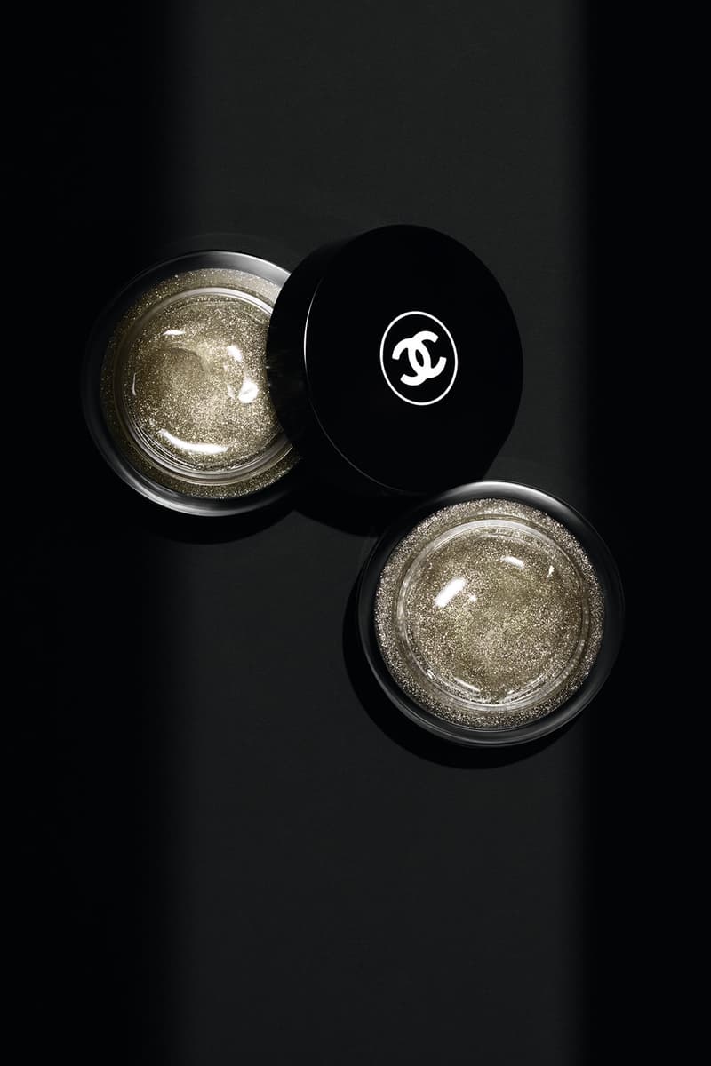 chanel noir et blanc fall makeup collection black white beauty eyeshadow