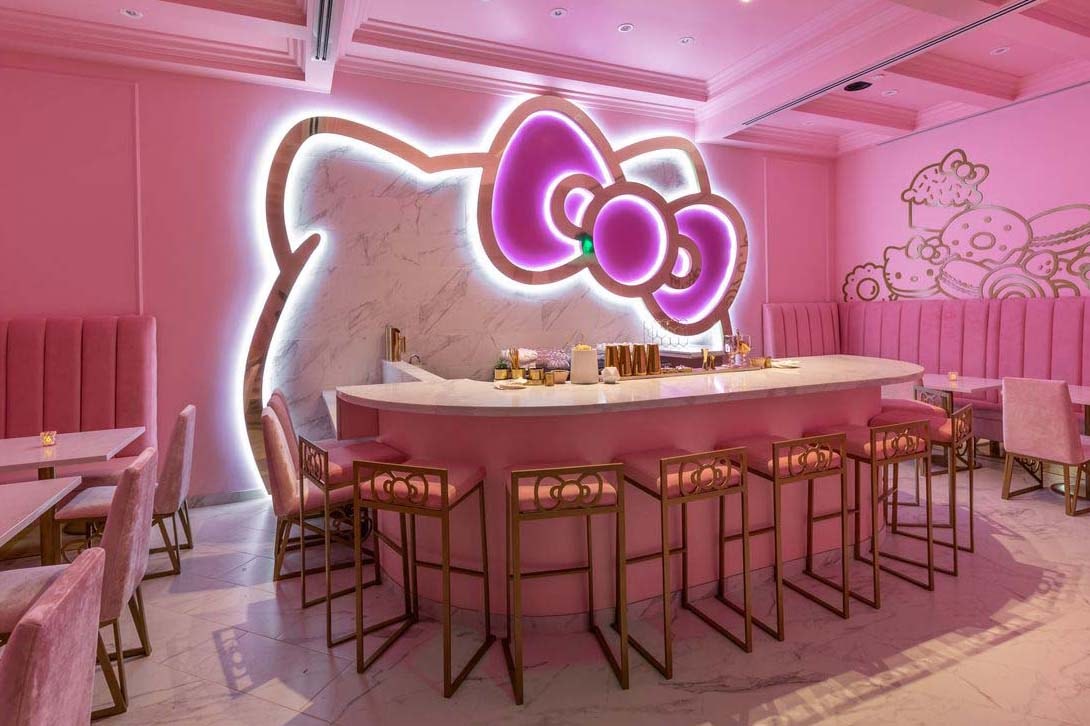 Best Cartoon Character Cafes Restaurants Hello Kitty Sailor Moon Peanuts Snoopy Rilakkuma Pokemon My Melody Japan Singapore Los Angeles Pompompurin