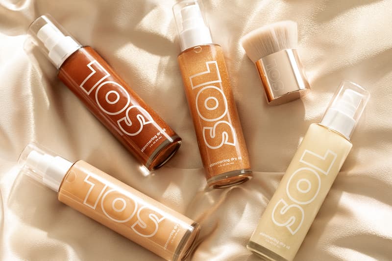 colourpop sister brand sol beauty shimmering dry oils vegan cruelty free