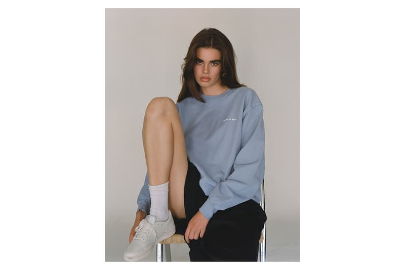emily oberg sporty and rich drop release tote bag sweatshirt hoodie jacket skirt