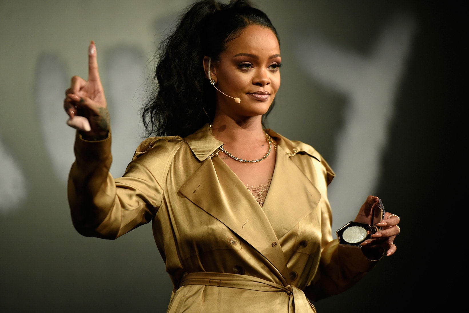 Rihanna Debuts Her New Fenty Fashion Label At Paris Pop-Up Store